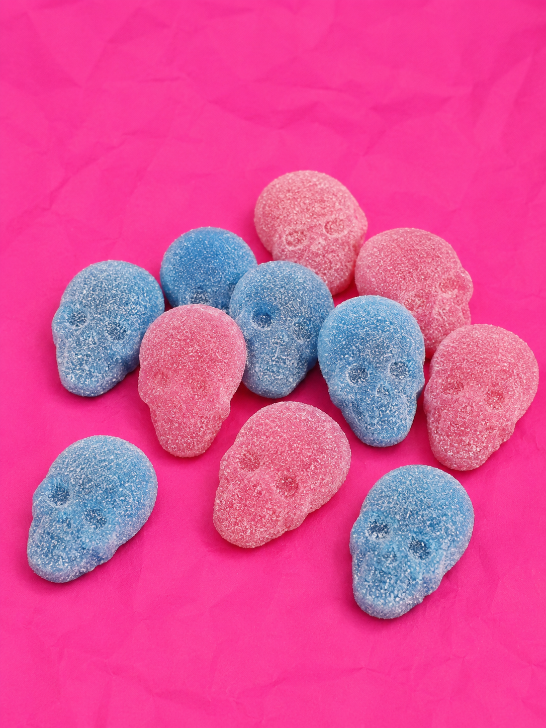 💀 Bonbons Têtes de Mort Acidulées